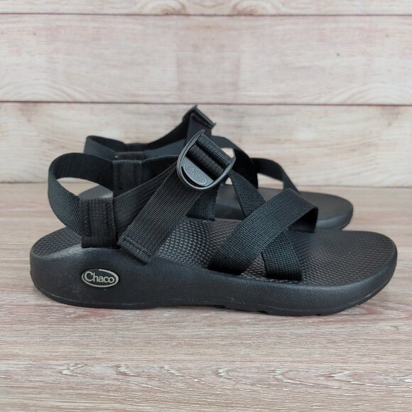 Chaco Other - Chaco Sport Black Strap Sandals Men's Size 10 Outdoor Water Hiking Trail Shoes